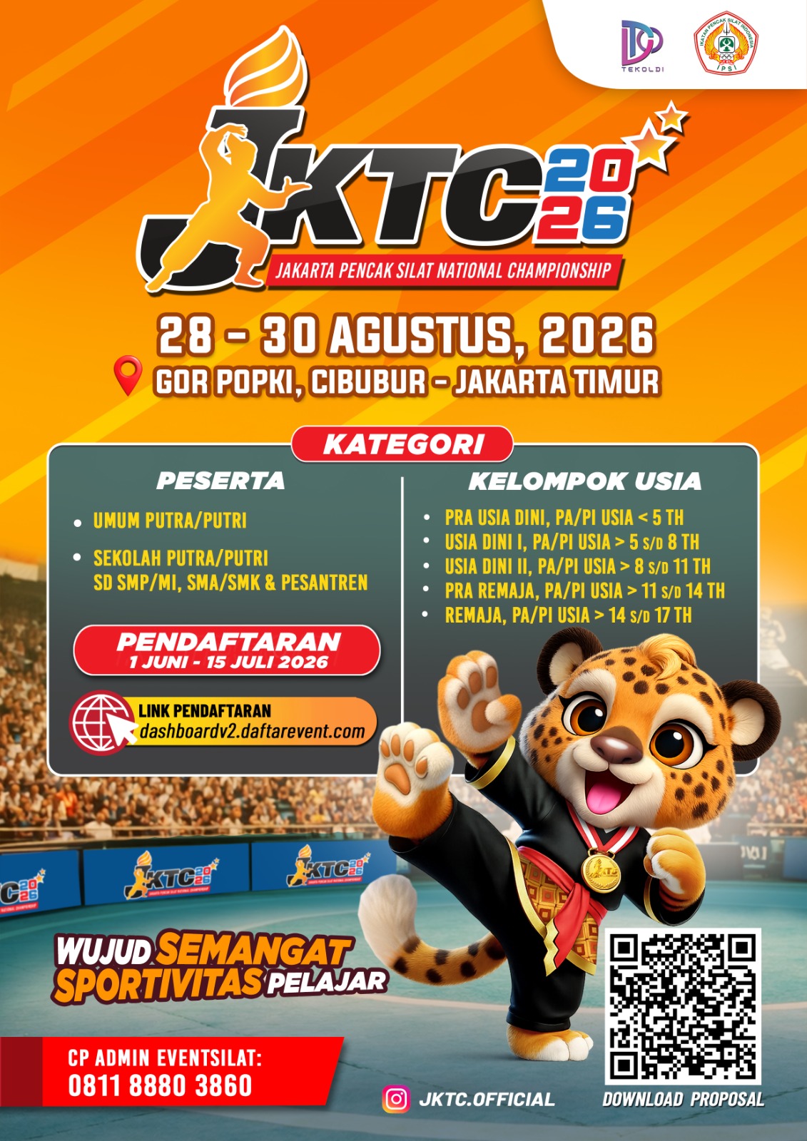 JKTC 2026 - Jakarta Pencak Silat National Championship
