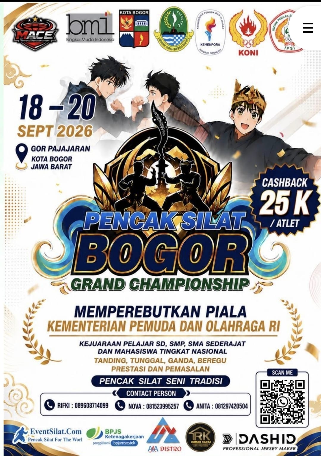 PENCAK SILAT BOGOR GRAND CHAMPIONSHIO