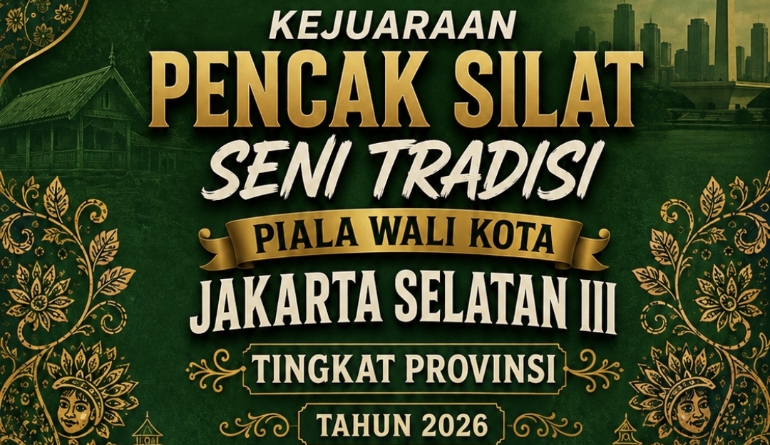 KEJUARAAN PENCAK SILAT SENI TRADISI PIALA WALIKOTA JAKARTA SELATAN III